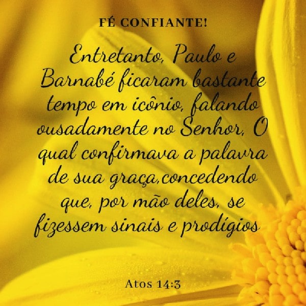 Atos 14:3