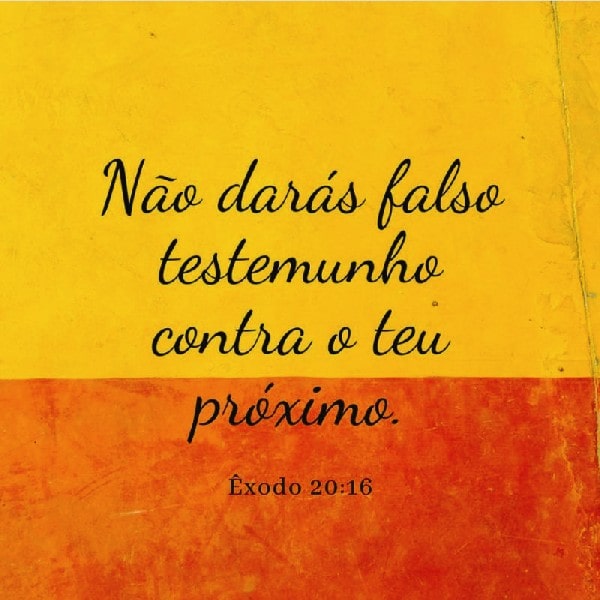 Êxodo 20:16