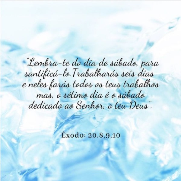 Êxodo 20:8-10