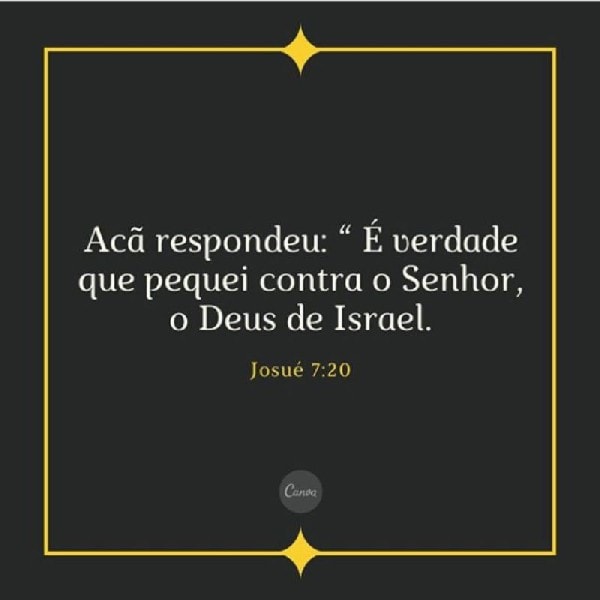 Josué 7:20