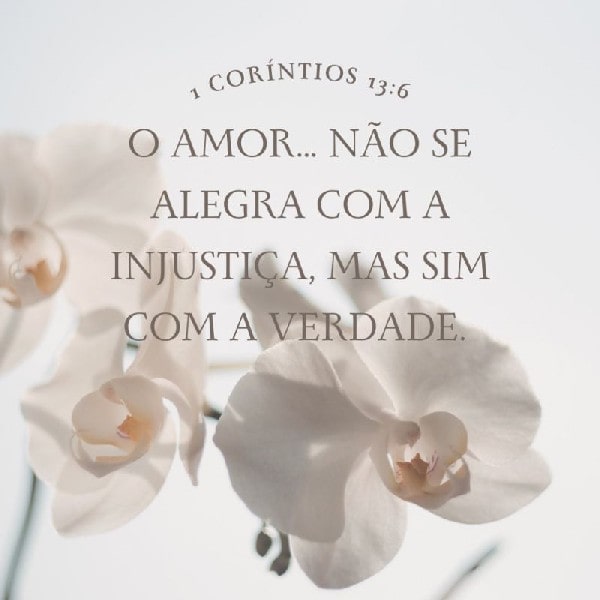 1 Coríntios 13:6