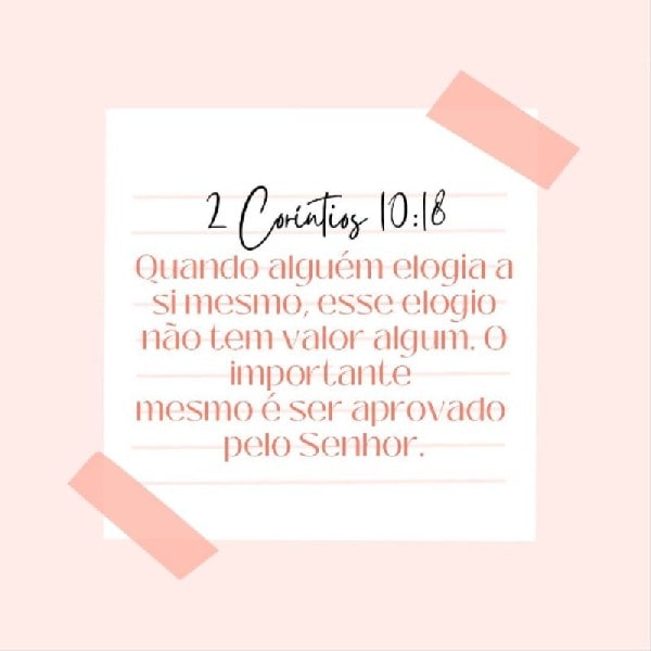 2 Coríntios 10:18