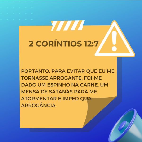 2 Coríntios 12:7