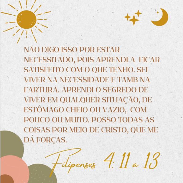 Filipenses 4:11-13