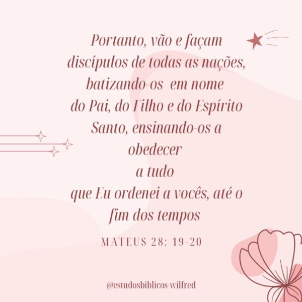 Mateus 28:19-20