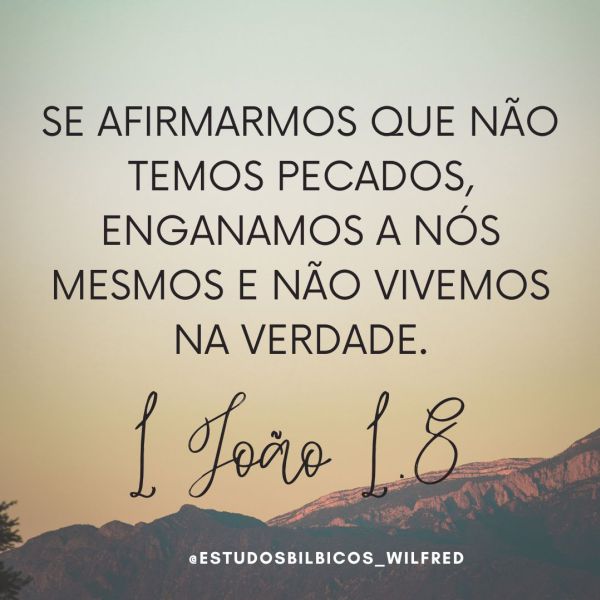 1 João 1:8